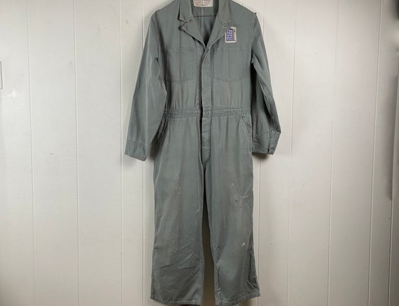 Vintage coveralls, vintage workwear, 1950s covera… - image 1