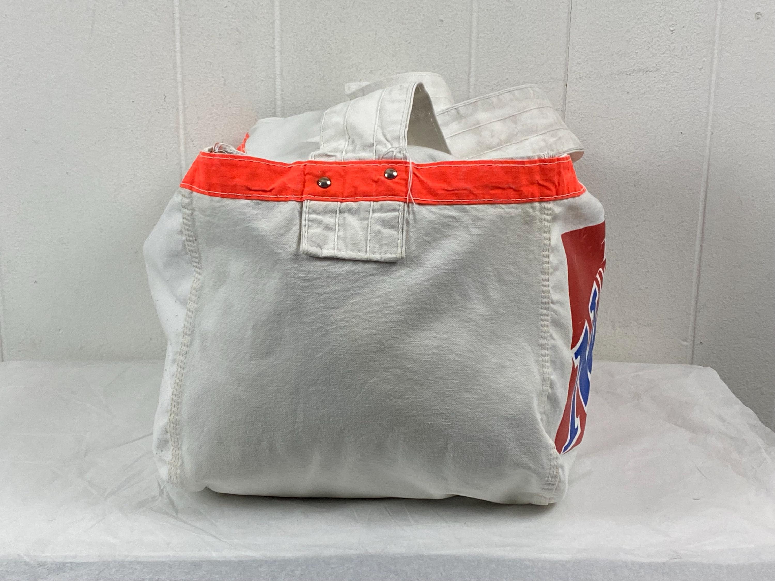 Vintage Newspaper Bag, Newsboy Bag, Detroit News Bag, Shoulder Bag