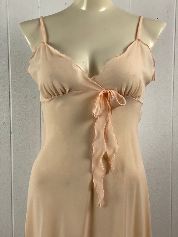 Vintage lingerie set, vintage nightgown and robe,… - image 2