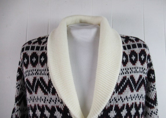 Vintage sweater, 1970s sweater, vintage cardigan,… - image 2