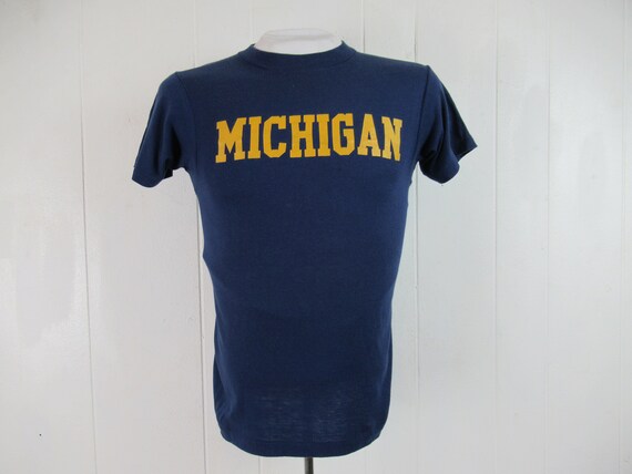 Vintage t shirt, 1980s t shirt, U of M t-shirt, M