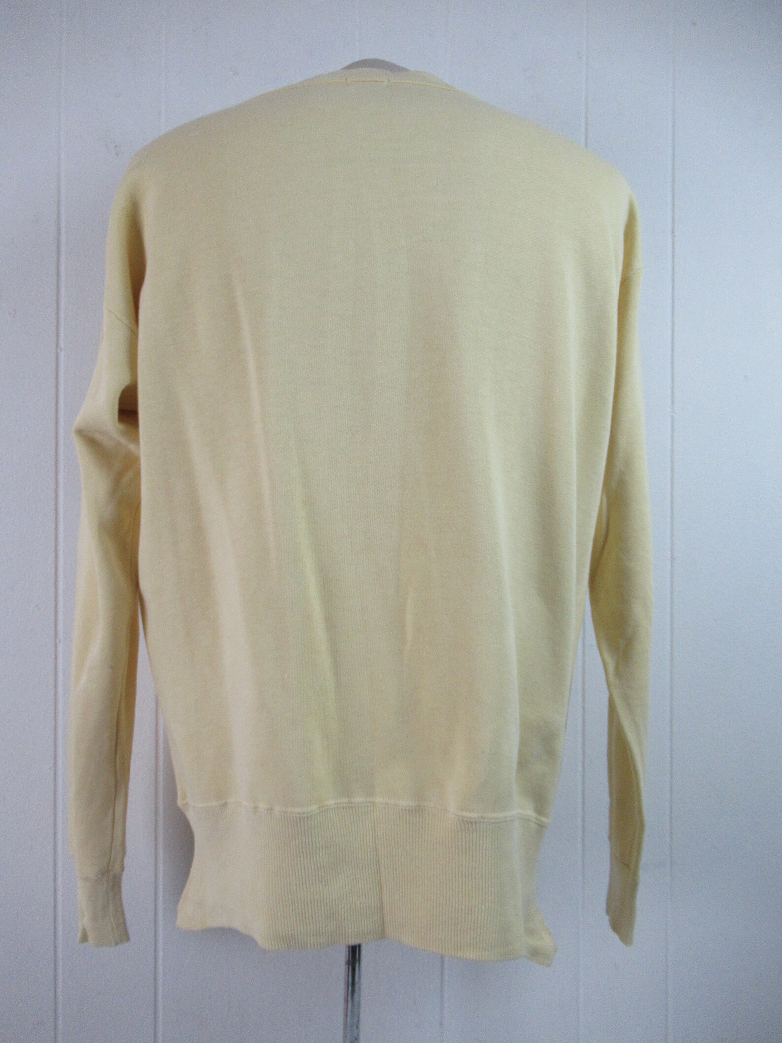 Sweat-shirt Vintage Hanes Wind Shield Années 50 - Zip Talon - Taille Small (S) - Occasion Très Bon état