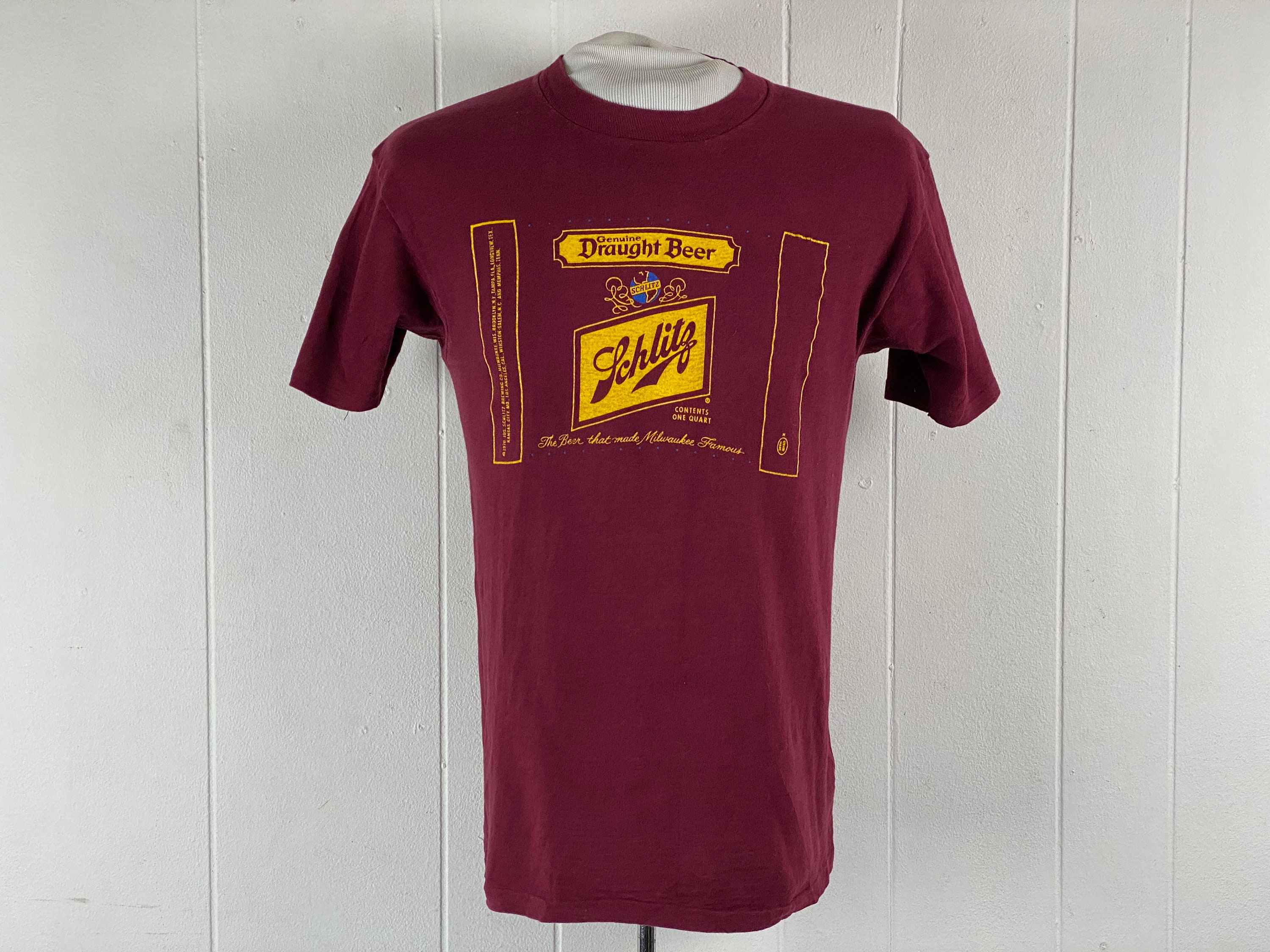 Schlitz Beer Unisex Jersey Short Sleeve Tee Schlitz Beer Unisex Jersey Short Sleeve Tee