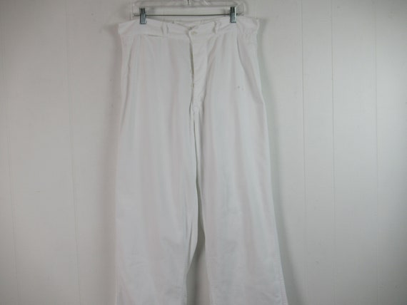 Vintage pants, work pants, 1940s pants, cotton pan