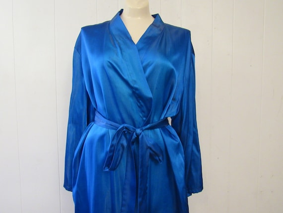 Vintage robe, Asian robe, silk robe, embroidered … - image 6
