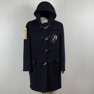 1940s Navy Blue Wool Duffle Coat, Wood Toggles, Rope Loops, Hood, Neck Guard, Ex WRNS Coat, Naval - Etsy 1940s Navy Blue Wool Duffle Coat, Wood Toggles, Rope Loops, Hood, Neck Guard, Ex WRNS Coat, Naval - Etsy