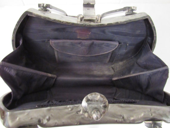 Vintage purse, Lucite purse, 1930s purse, plastic… - image 8