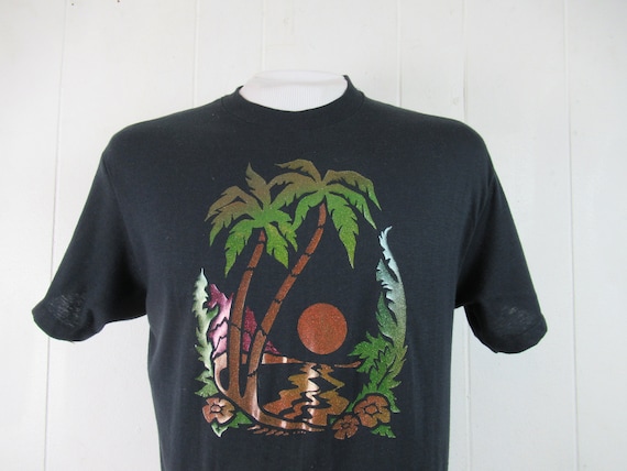 Vintage t shirt, 1970s t shirt, travel t shirt, pa