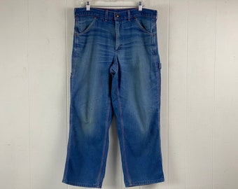 Vintage Denim Pants, U.S. Navy Pants, 1950s Denim Jeans