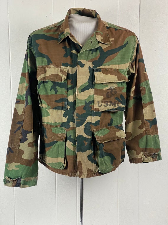 Vintage jacket, size medium, camouflage jacket, U… - image 2