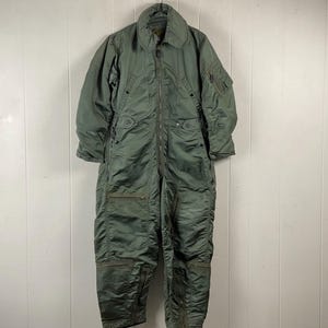 Vintage 1970s Flight Suit 27/P Military Issue Air Force