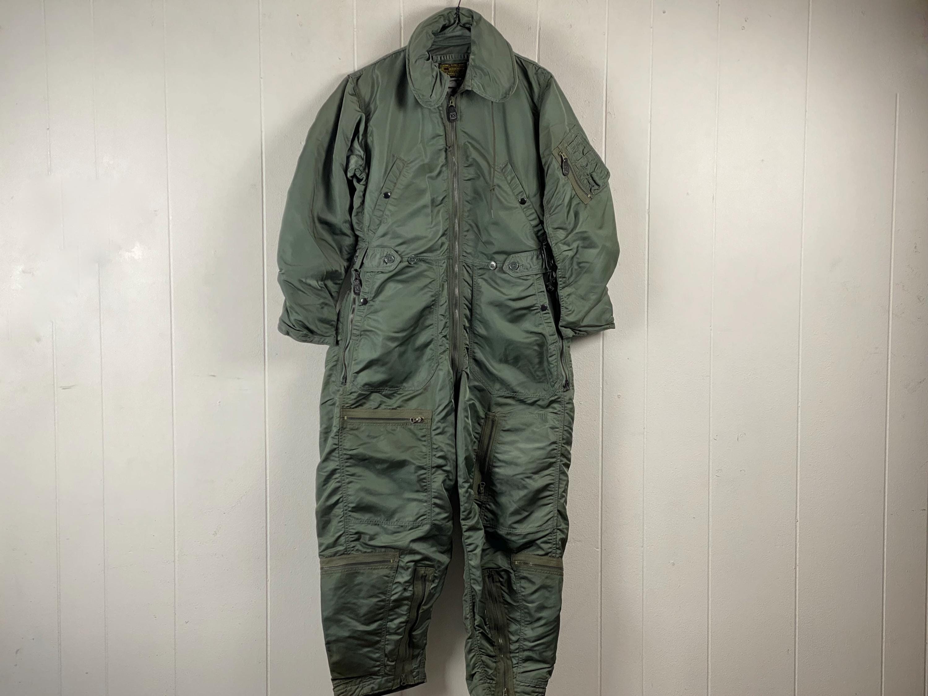 USAF 米軍実物　COVERALL FLYING MENS   CWU-1P Vintage 60s CWU-1P Flight Suit Mens Medium USAF Coveralls