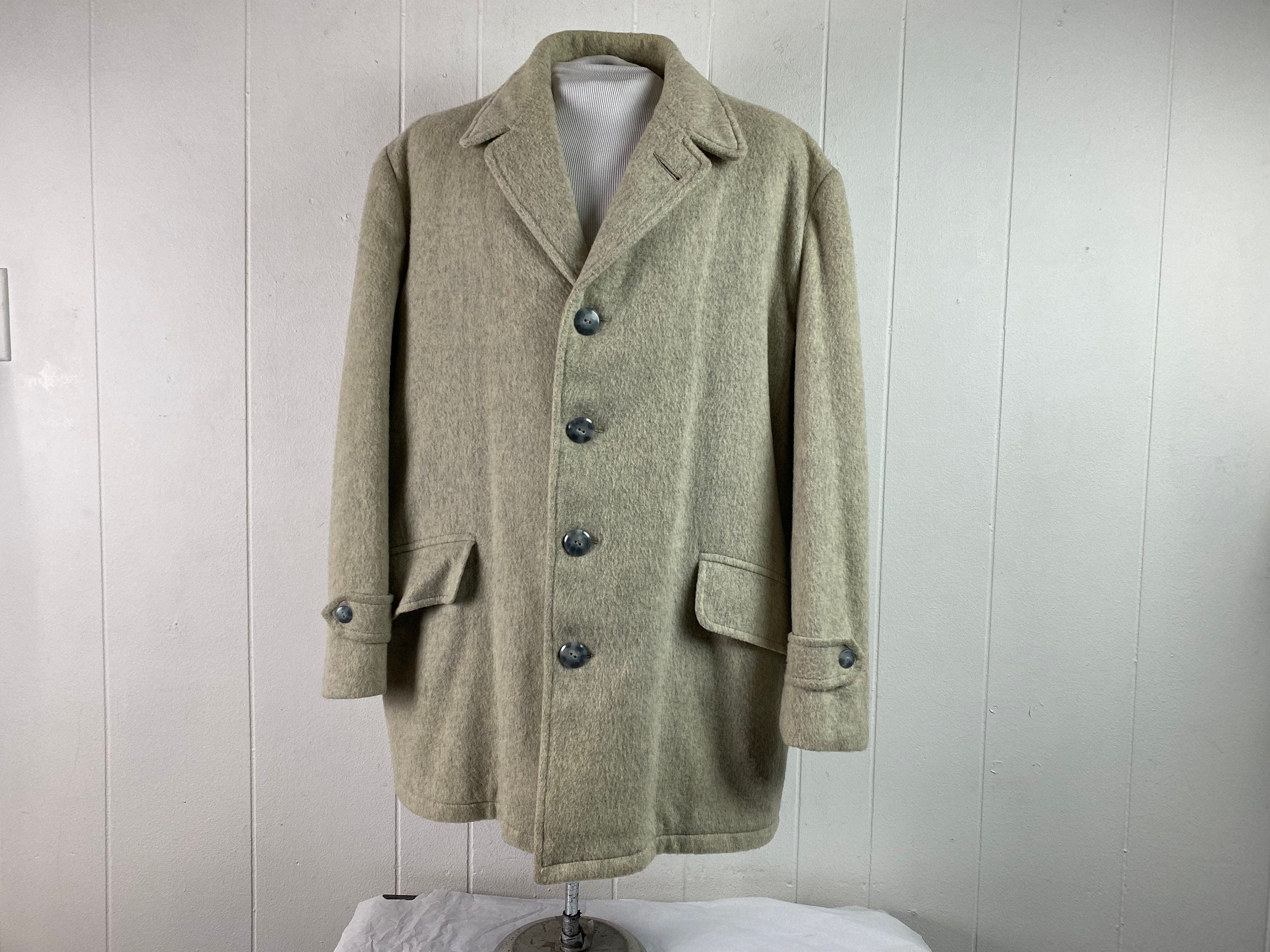 Vintage Coat 1950s Coat Rockabilly Jacket Car Coat Sir - Etsy