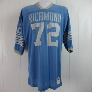 Vintage t shirt, 1970s t shirt, #72 Richmond t shirt, sports shirt, Van Dervoort, football shirt, perforated shirt, vintage clothing, XL