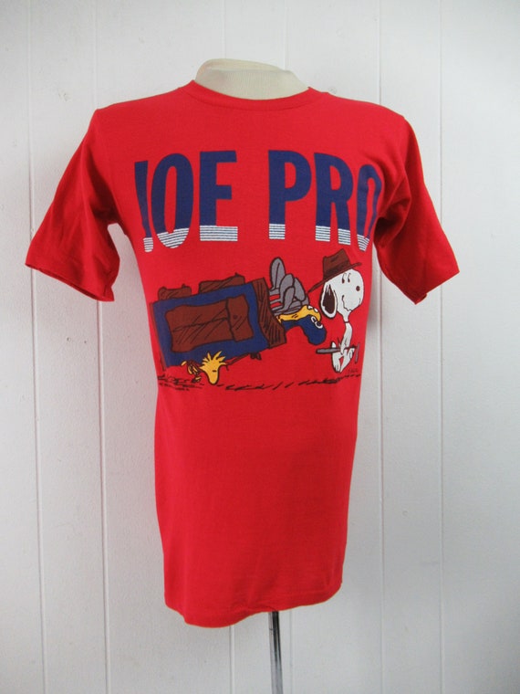 Vintage t shirt, Snoopy t shirt, Joe Pro, Peanuts… - image 4