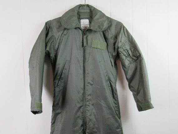 Vintage flight suit, vintage coveralls, winter flight suit, Air Force flight suit, CWU-64/P, vintage clothing, size 40R