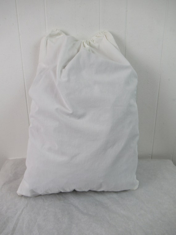 Vintage bag, cotton bag, 1950s bag, laundry bag, … - image 6