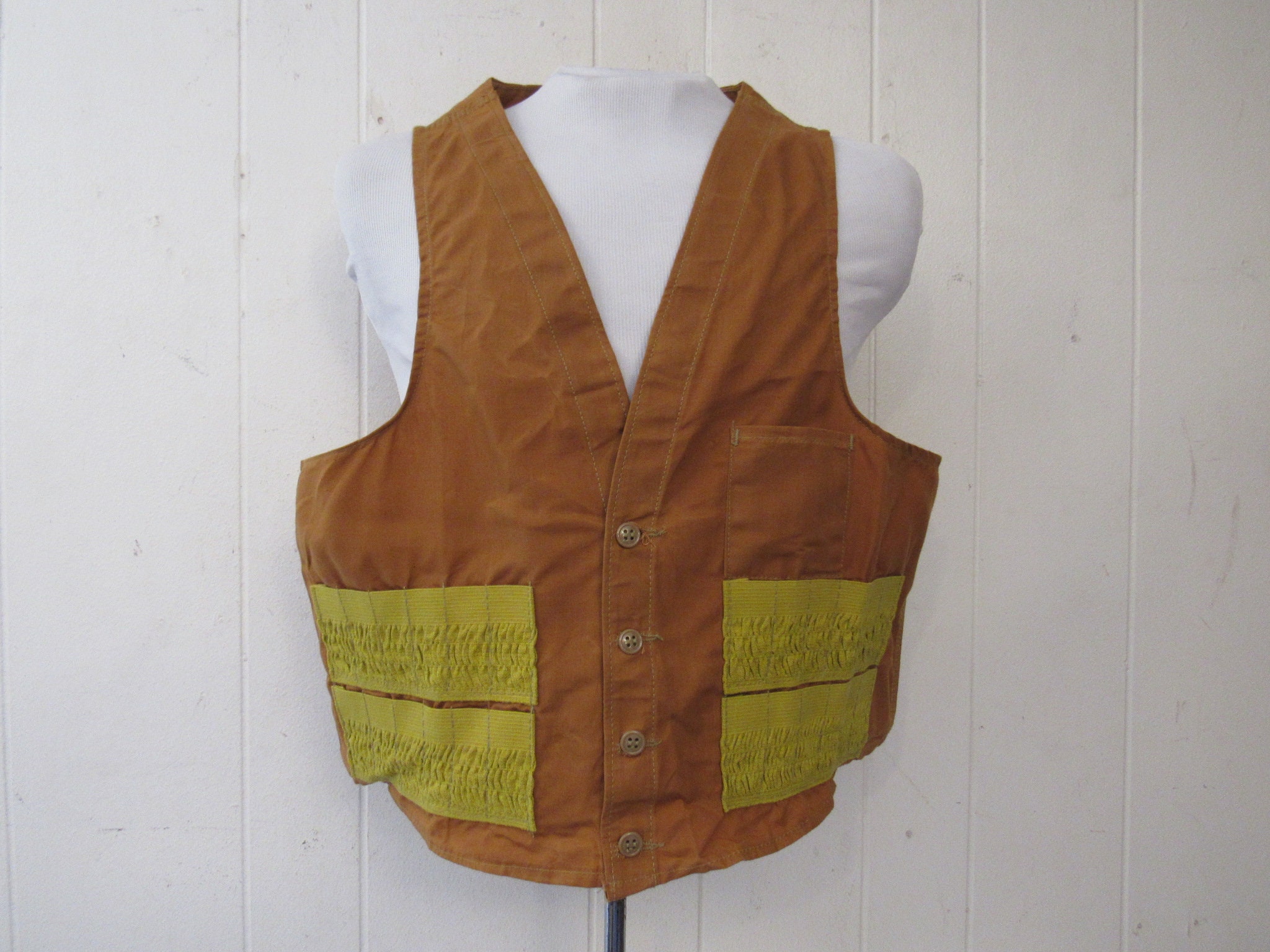 Vintage Vest Hunting Vest Vintage Vesta Shotgun Vest 1960s - Etsy
