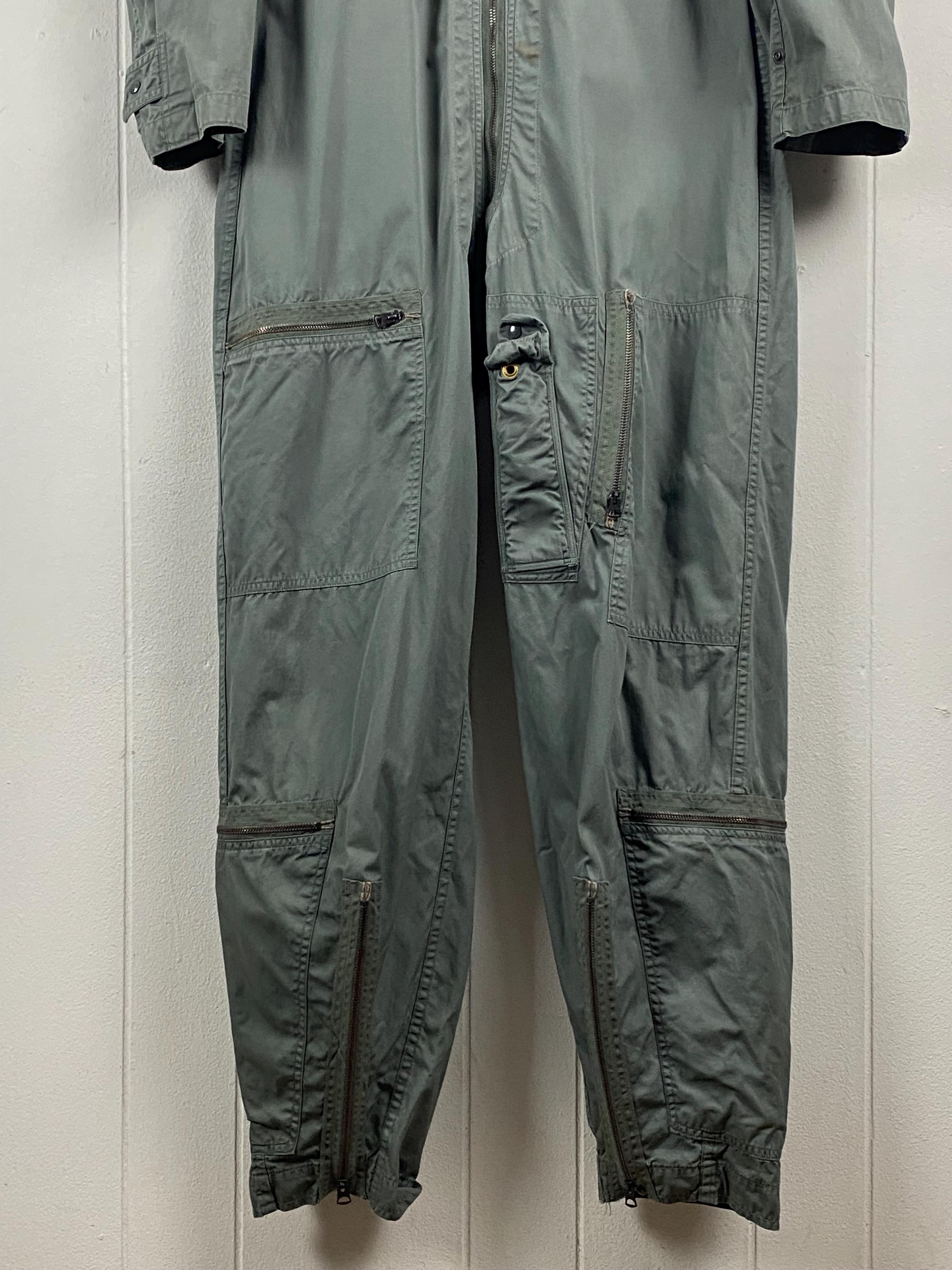 Vintage Coveralls, Size Medium, 1960s Flight Suit, K-2B Flight