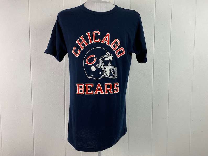 Vintage t shirt, Chicago Bears t shirt, Champion t shirt, football t shirt, NFL t shirt, vintage clothing, size XL image 1