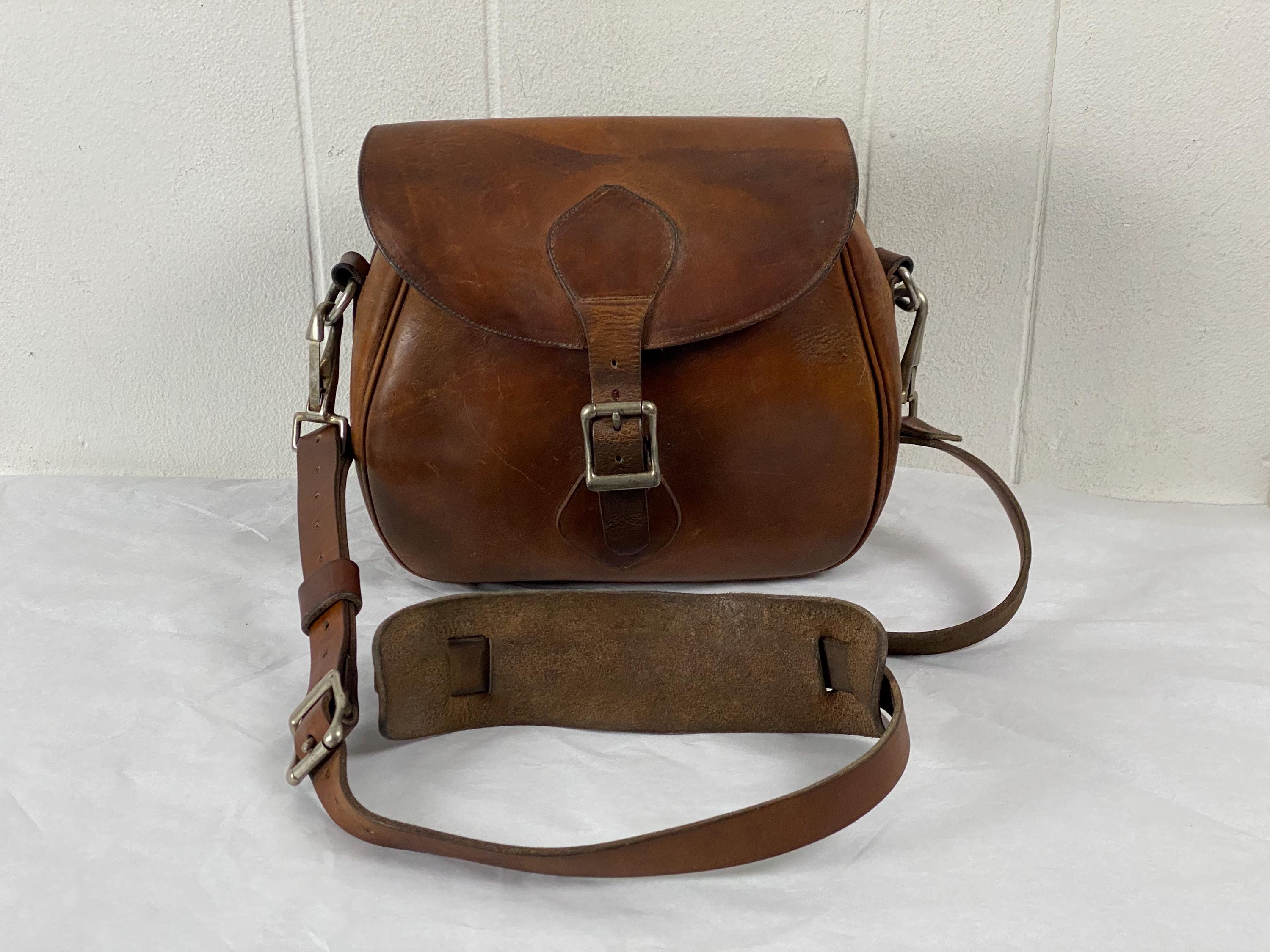 GOKEY COMPANY、鞄、バッグ、ショルダー、秘蔵品、GOKEY COMPANY orvis j.w hulme bag 、ビンテージ Vintage Leather Bag, Gokey Shoulder Bag, 1940s Bag, Messenger Bag