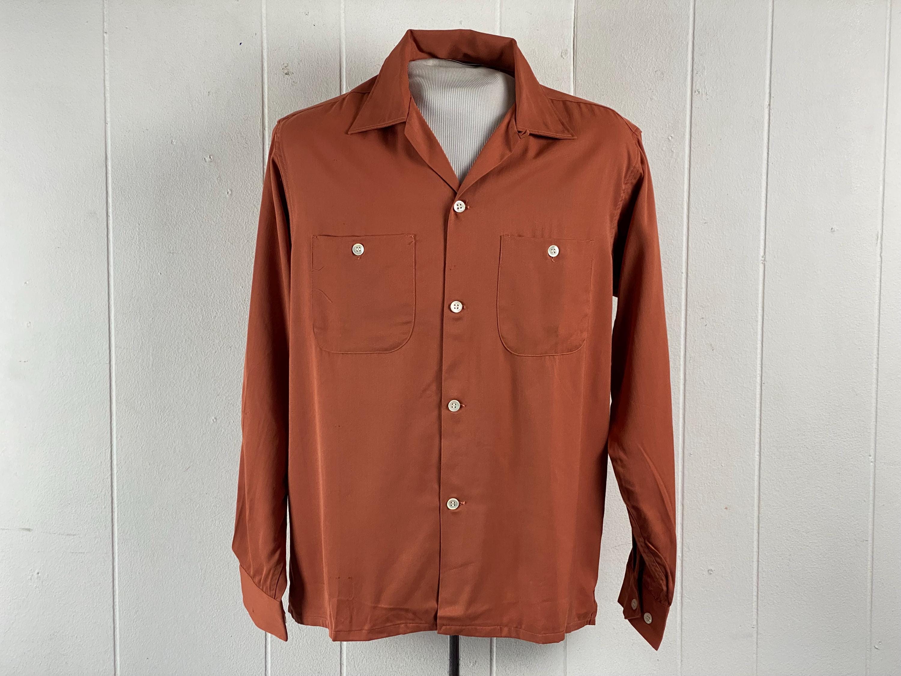 Vintage Rayon Shirt - Etsy Vintage Rayon Shirt - Etsy