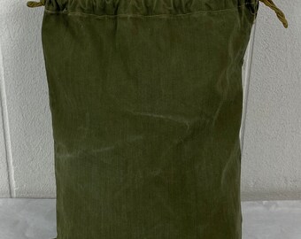 Vintage Bag, American Red Cross Bag, WWII Bag, Ditty Bag