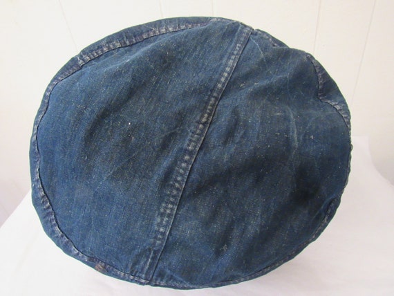 Vintage denim bag, duffle bag, vintage denim, den… - image 3