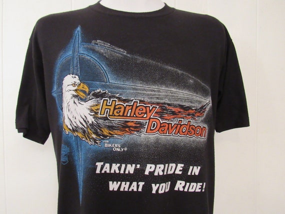 Vintage t shirt, motorcycle t shirt, 1970s t shir… - image 1