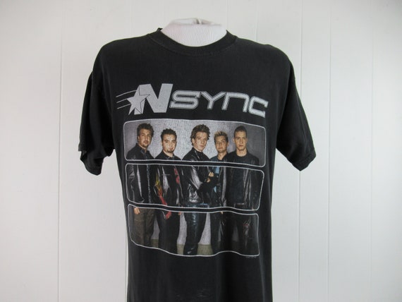 Vintage t shirt, concert tour t shirt, NSYNC t shi