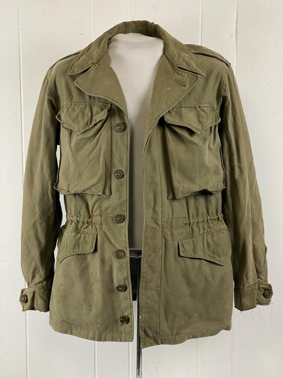 Vintage Jacket, Size Small, Military Jacket, 1940s Jacket