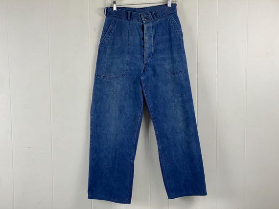 Vintage pants 1940s denim - Gem Vintage pants 1940s denim - Gem