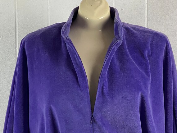 Vintage jumpsuit, 1980s jumpsuit, purple jumpsuit… - image 5