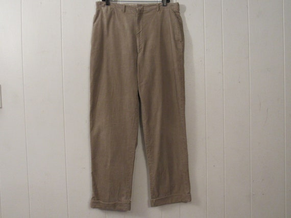 Vintage pants, work pants, 1950s pants, cotton pan