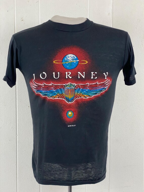 ジャーニーTシャツ、Sサイズ、1980年代Tシャツ、バンドTシャツ