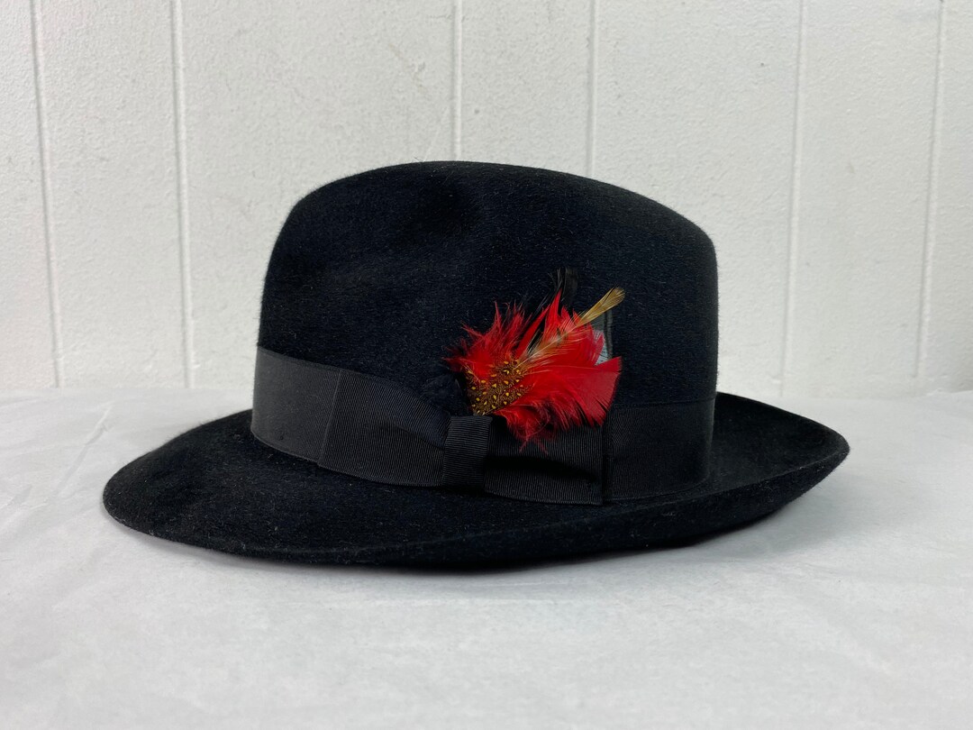 Vintage Hat, Vintage Fedora, Stetson Fedora, Imperial Stetson, Stetson