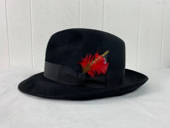 Vintage Hat, Vintage Fedora, Stetson Fedora, Imperial Stetson 