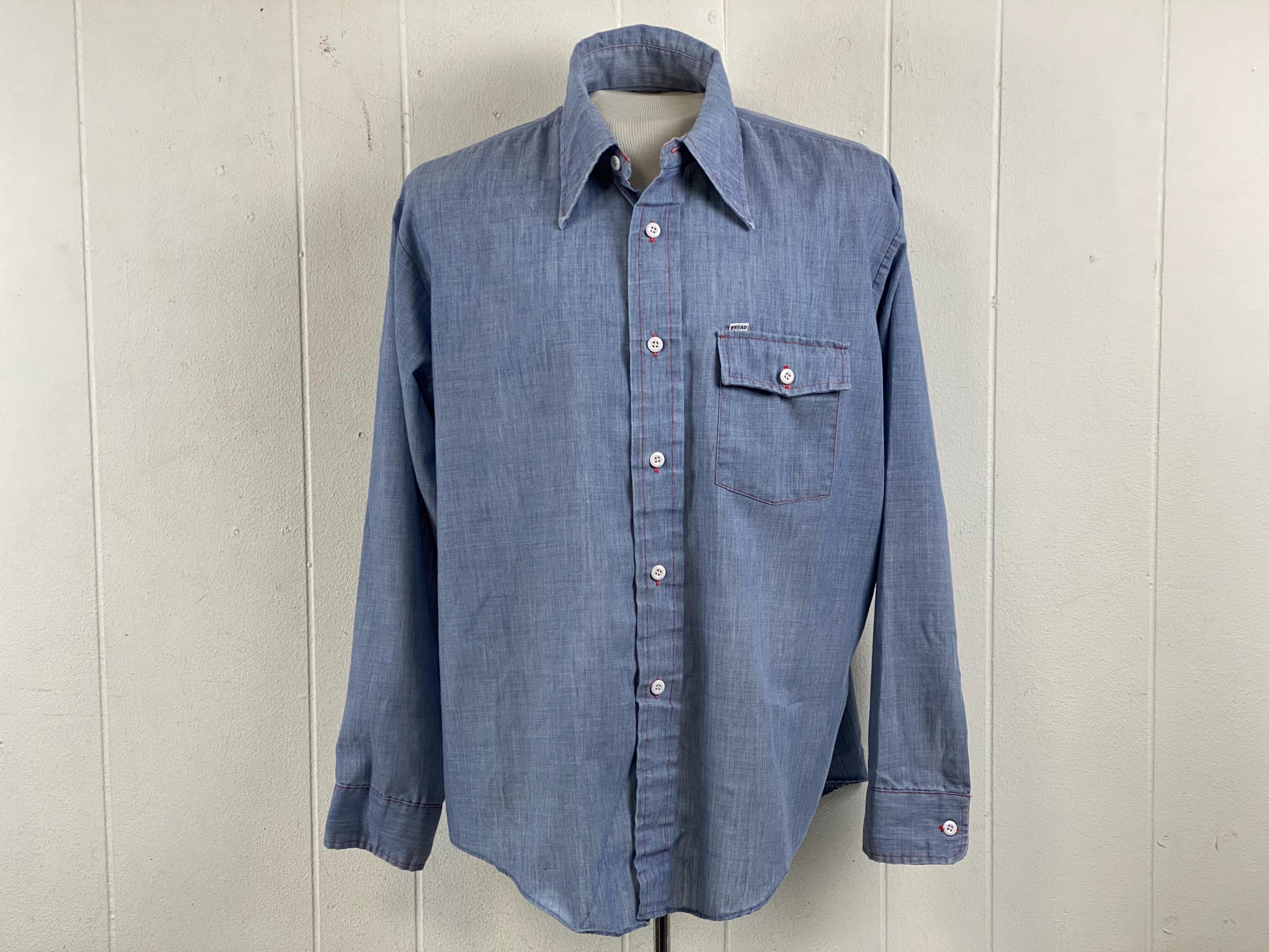 Chambray Shirt Xl - Etsy