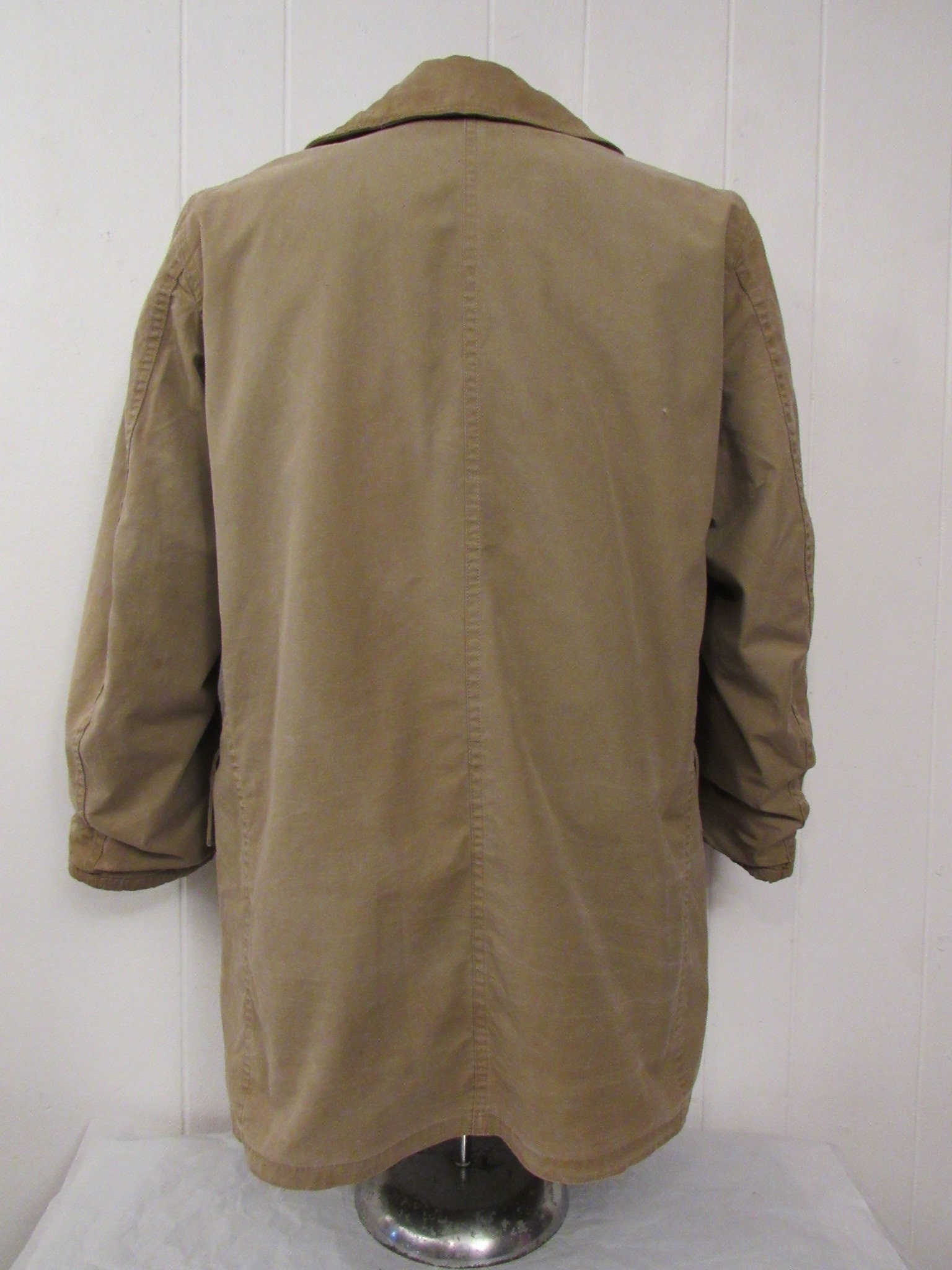 Vintage Coat, Size Medium, 1940s Mackinaw Coat, 1940s Double