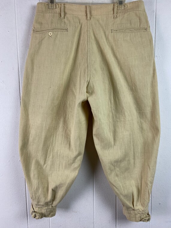 Vintage pants, 1920s pants, vintage breeches, lin… - image 5