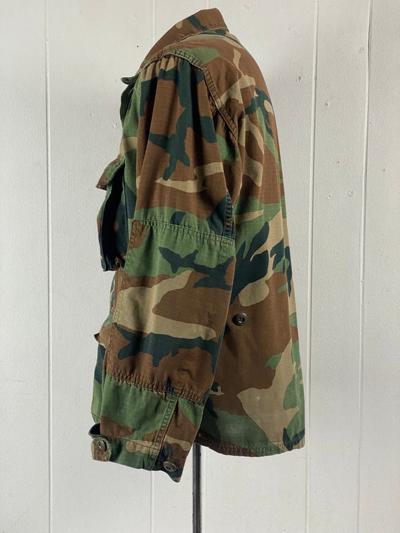 Vintage jacket, size medium, camouflage jacket, U… - image 4