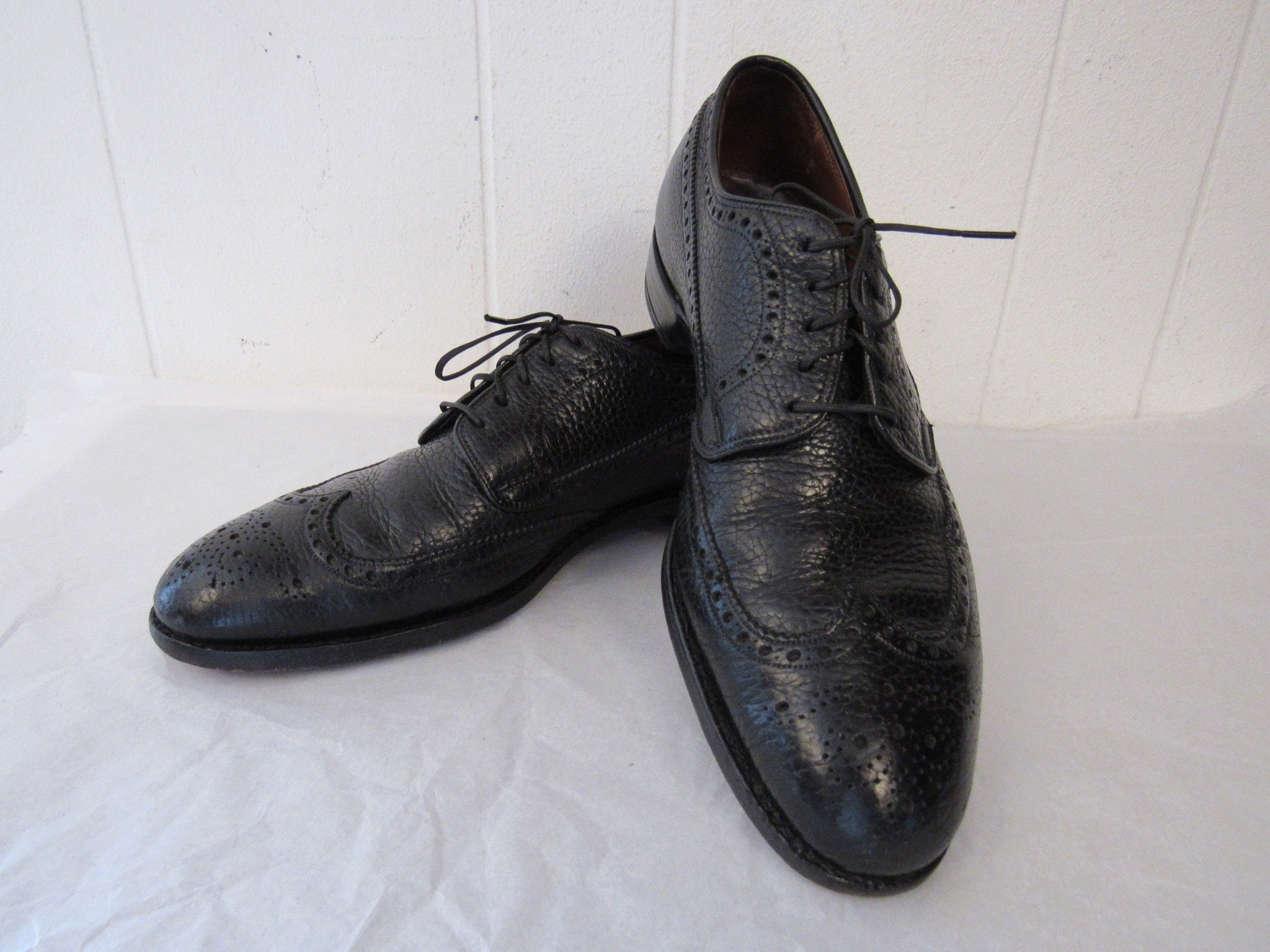 Authentic 40/50s Vintage Bass Saddle Shoes mens 9C