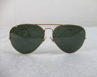 Ray Ban USA Vintage B&L W1573 Round Classic Metals Sunglasses - Etsy