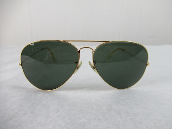 Vintage Ray Bans, vintage sunglasses, aviators, 1… - image 1