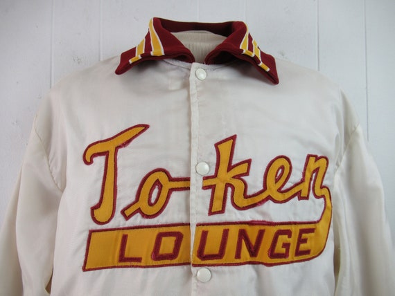 Vintage jacket, Detroit jacket, Token Lounge, 198… - image 2