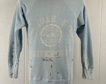 Vintage Sweatshirt, Size Medium, Hanes Windshield Sweatshirt