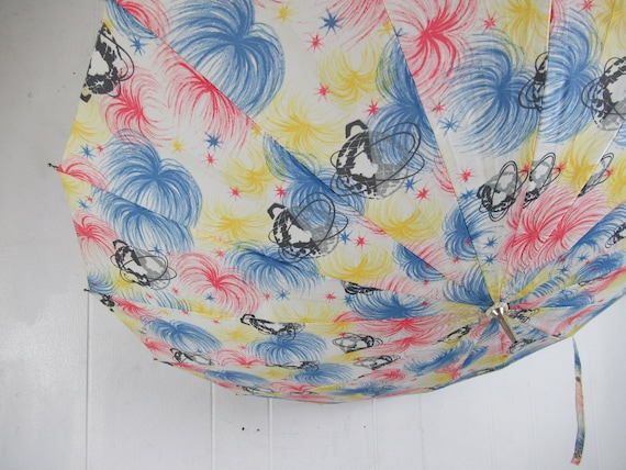 Vintage umbrella, 1960s umbrella, New York World's