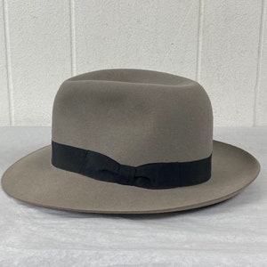 Vintage fedora, size small, Italian fedora hat, 1960s Svper Fedora hat, Alfredo Angelini Rimini, vintage hat, Gangster hat, Vintage clothing