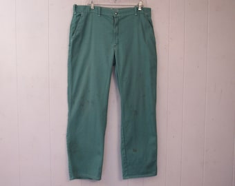 Vintage Cargo Pants, 28 X 31.5, Army Pants, 1940s Pants, HBT