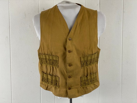 40s hunting vest - Gem